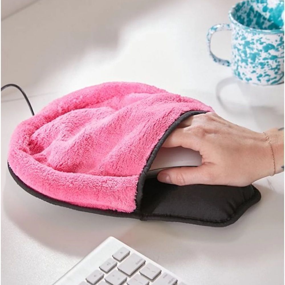 Urban Outfitters Pink Heated Mouse Pad‎